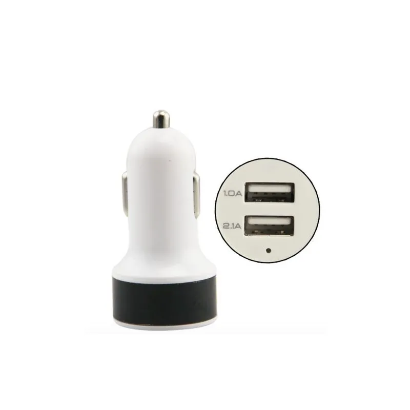 Adaptador de coche USB con 2 salidas