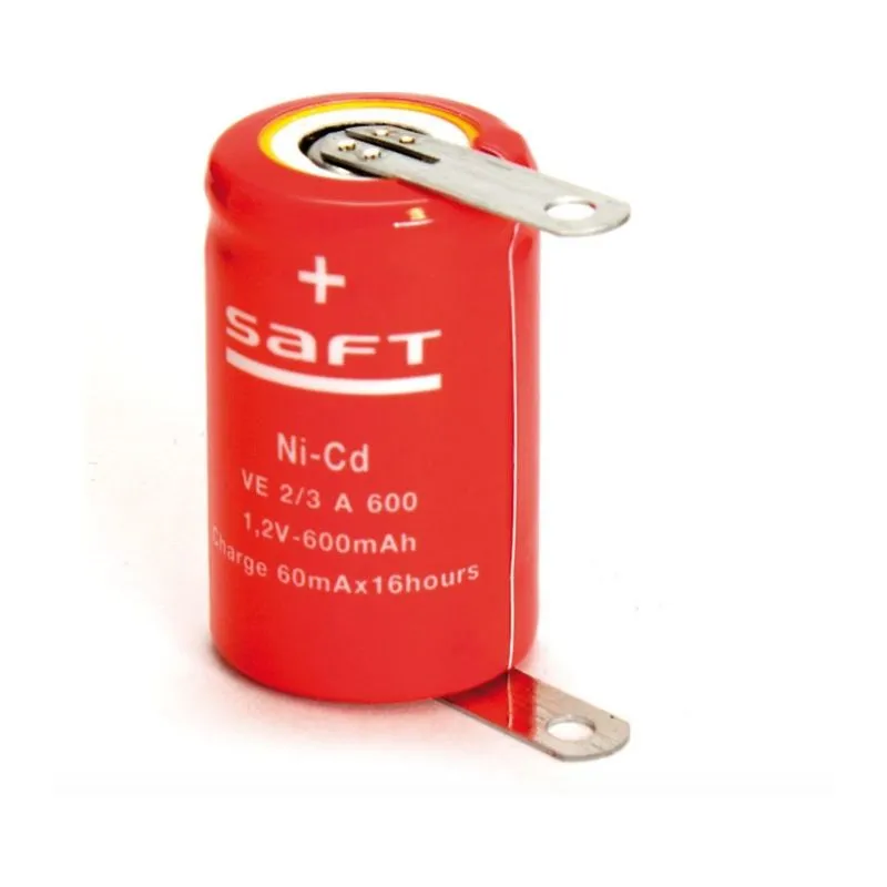 Saft 1.2V 600mah (1/2A 2/3A)