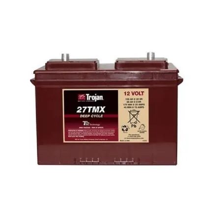 Batería Plomo 12V 105Ah Trojan 27TMX Ciclo Profundo