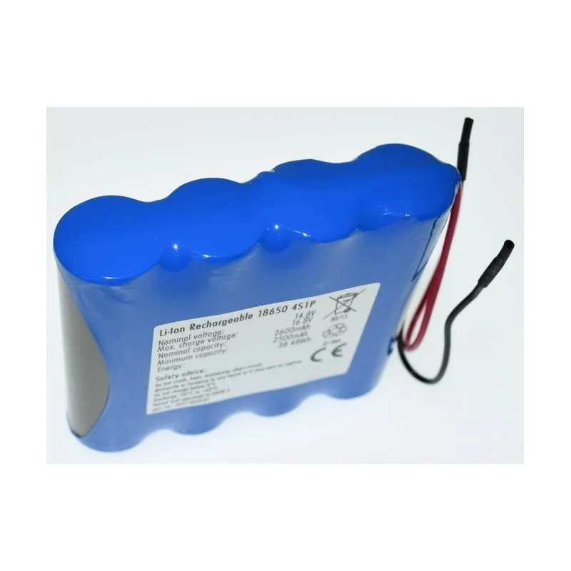 Pack Baterías Litio 18650 14.8V 2600mAh Línea