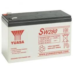 Batería Plomo-Ácido AGM 12V 7.8Ah YUASA SW280