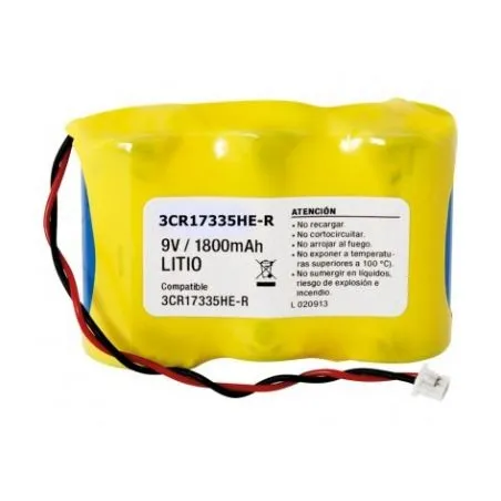 Pila Lítio 9V 1600mah