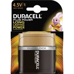 Pilas Alcalinas Duracell 4.5V 3LR12 MN1203 Plus Power (1 Unidad)