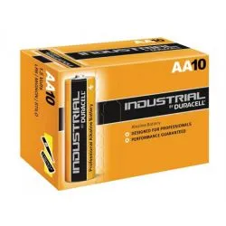 Pilas Alcalinas Duracell Industrial AA LR6 Reempladas por Procell Constant Power (10 Unidades)