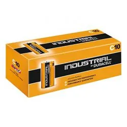 Pilas Alcalinas Duracell Industrial C LR14 Reempladas por Procell Constant Power (10 Unidades)