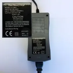 Cargador de baterías de plomo de 6V y 12V de 1.5A