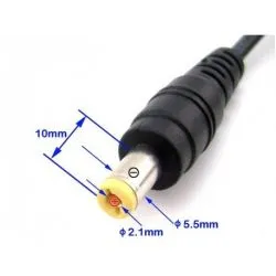 Conector Jack 5.5-2.1