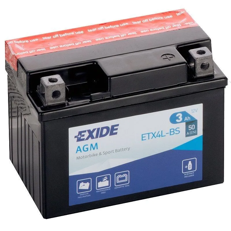 Exide AGM ETX4L-BS