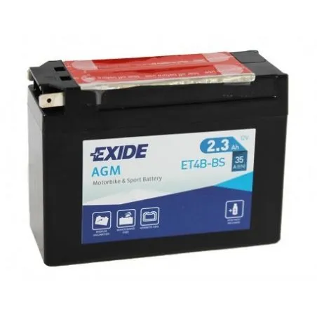 Exide AGM ET4B-BS