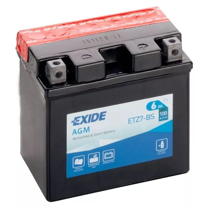 Exide AGM ETZ7-BS