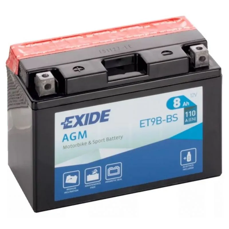 Exide AGM ET9B-BS