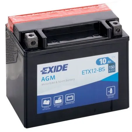 Exide AGM ETX12-BS