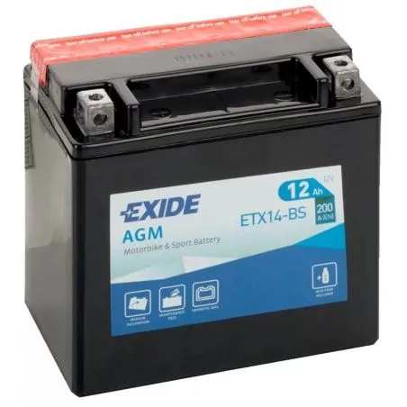 Exide AGM ETX14-BS