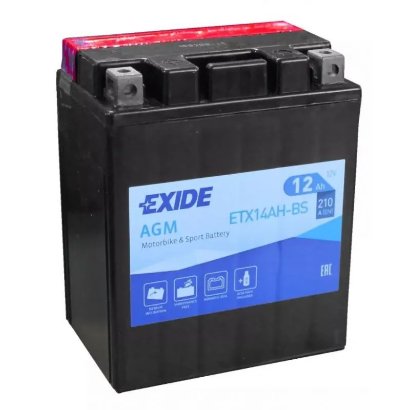 Exide AGM ETX14AH-BS