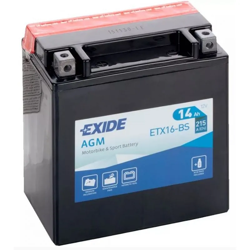 Exide AGM ETX16-BS