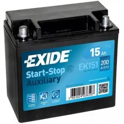 Exide Auxiliar EK151