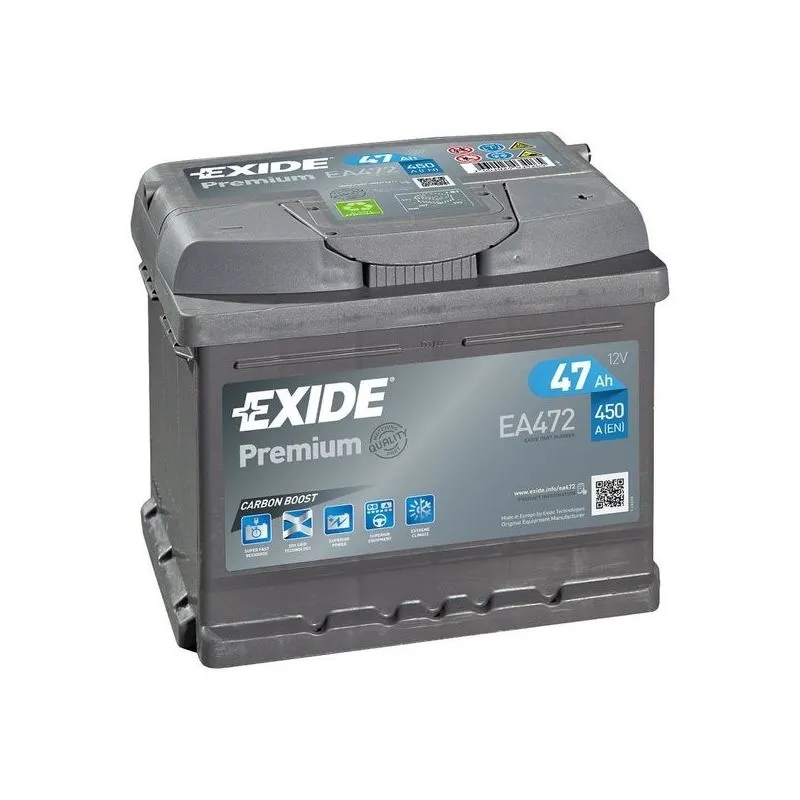 Batería Exide Premium EA472