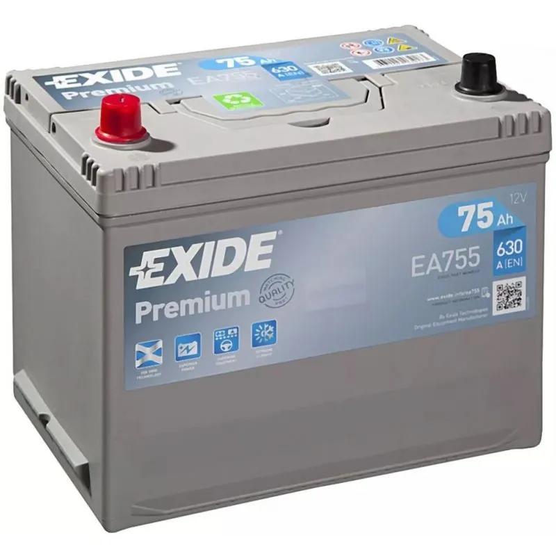 Batería Exide Premium EA755