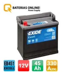 Batería Exide Excell EB451