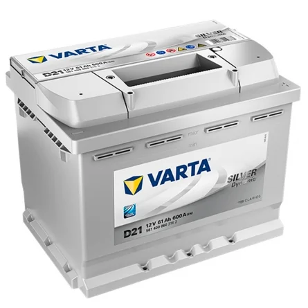 Batería Varta D21 61Ah