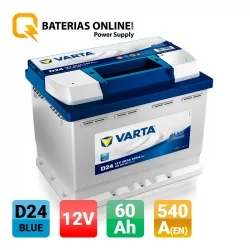 Batería Varta D24 60Ah