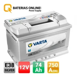 Batería Varta E38 74Ah