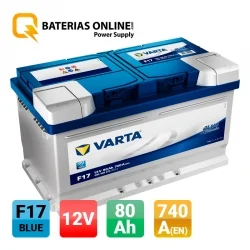 Batería Varta F17 80Ah