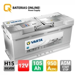 Batería Varta H15 105Ah