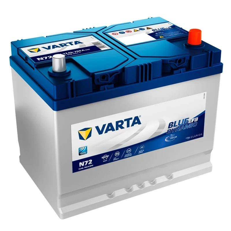 Batería Varta N72 72Ah