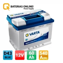 Batería Varta D43 60Ah