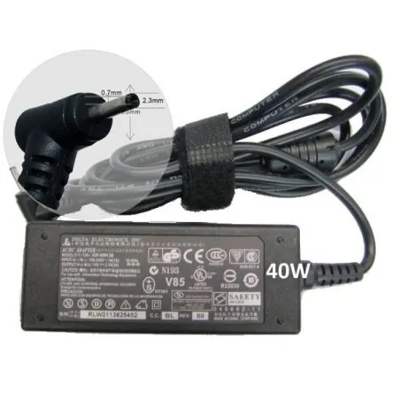 Cargador Asus 19V 40W 2.5-0.7mm