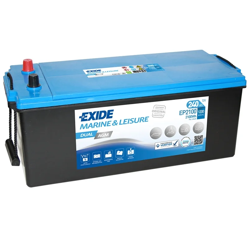 Batería Exide EP2100 Dual AGM 240Ah