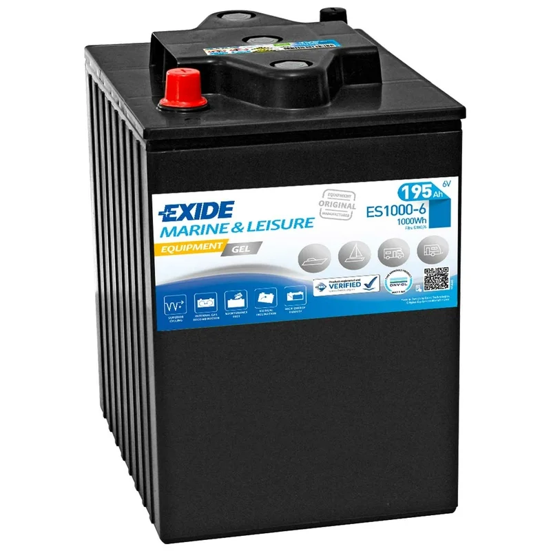 Batería Exide ES1000-6 GEL 6V 195Ah