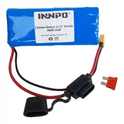 Pack Baterías Litio 18650 11.1V 10400mAh