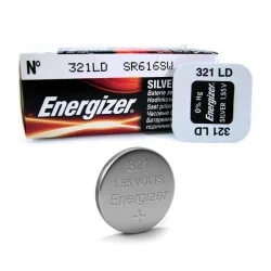 Pilas de Botón Óxido de Plata Energizer 321 DL (1 Unidad)