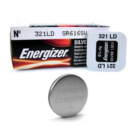 Pilas de Botón Óxido de Plata Energizer 321 DL (1 Unidad)