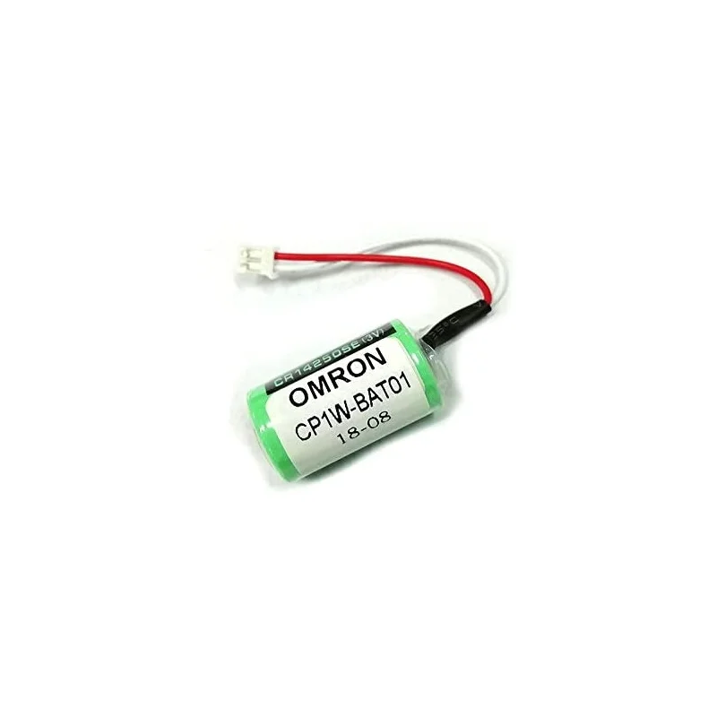 Batería Litio CP1W-BAT01 (Pila + Conector) para Controlador Lógico Programable (PLC) 3V - 850mAh Omron Serie CP1