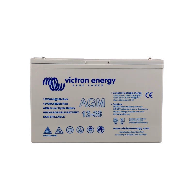 Batería de Plomo-Ácido AGM 12V 38Ah Victron Cíclica