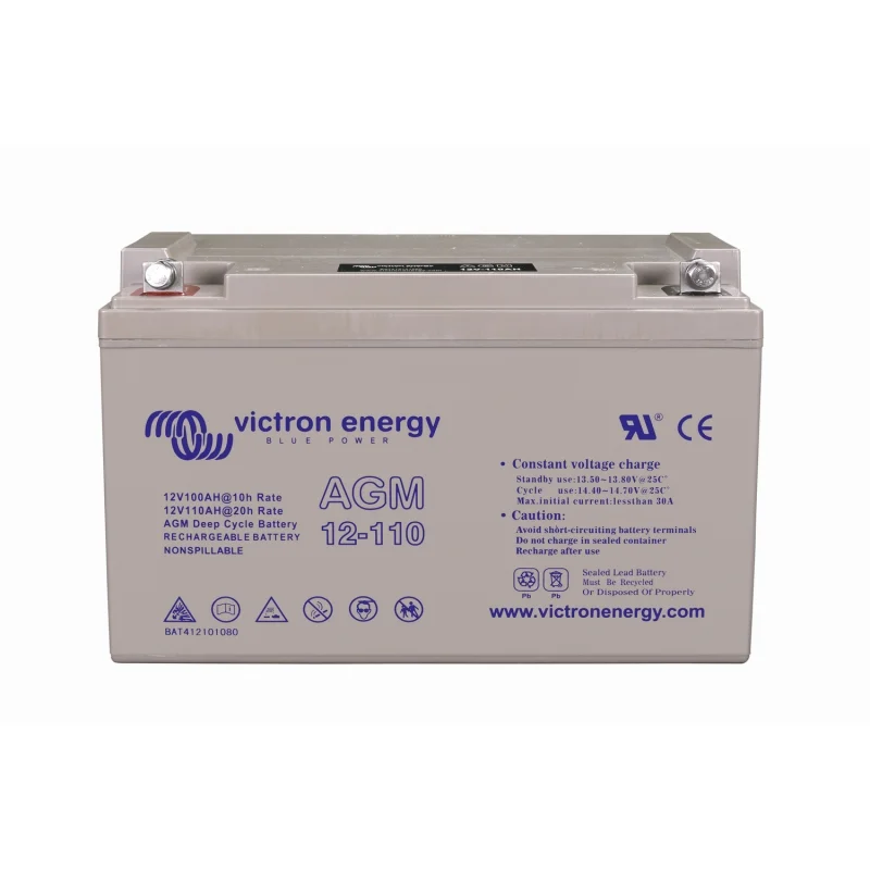 Batería de Plomo-Ácido AGM 12V 110Ah Victron Cíclica