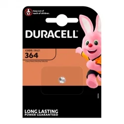 Pilas de Botón Óxido de Plata Duracell 364 (1 Unidad)