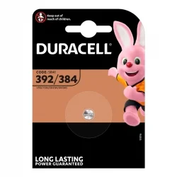 Pilas de Botón Óxido de Plata Duracell 392 384 (1 Unidad)