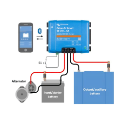 Convertidor cargador DC-DC Aislado Victron Orion-Tr Smart 12-12 30A