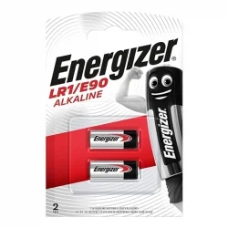 Pilas Alcalinas Energizer LR1 E90 Alkaline Special (2 Unidades)