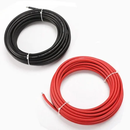 Cable solar 6mm Rojo y Negro 10 metros