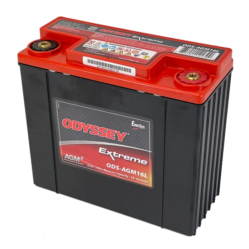 Batería Plomo AGM 12V 16Ah EnerSys Odyssey ODS-AGM16L PC680 para Booster