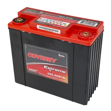 Batería Plomo AGM 12V 16Ah EnerSys Odyssey ODS-AGM16L PC680 para Booster