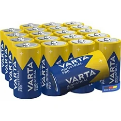 Pilas Alcalinas Varta Industrial Pro C (20 Unidades)