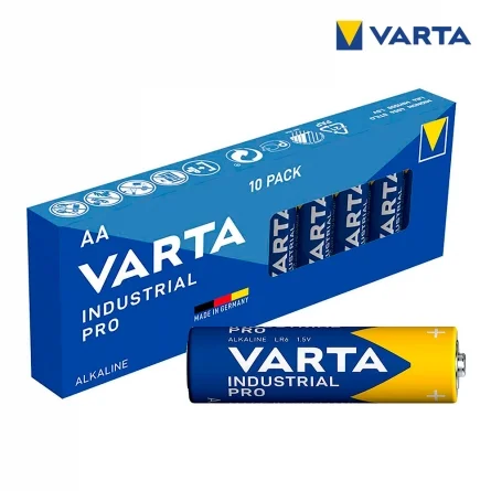 Pilas Varta Industrial Pro AA LR6 (10 Unidades)