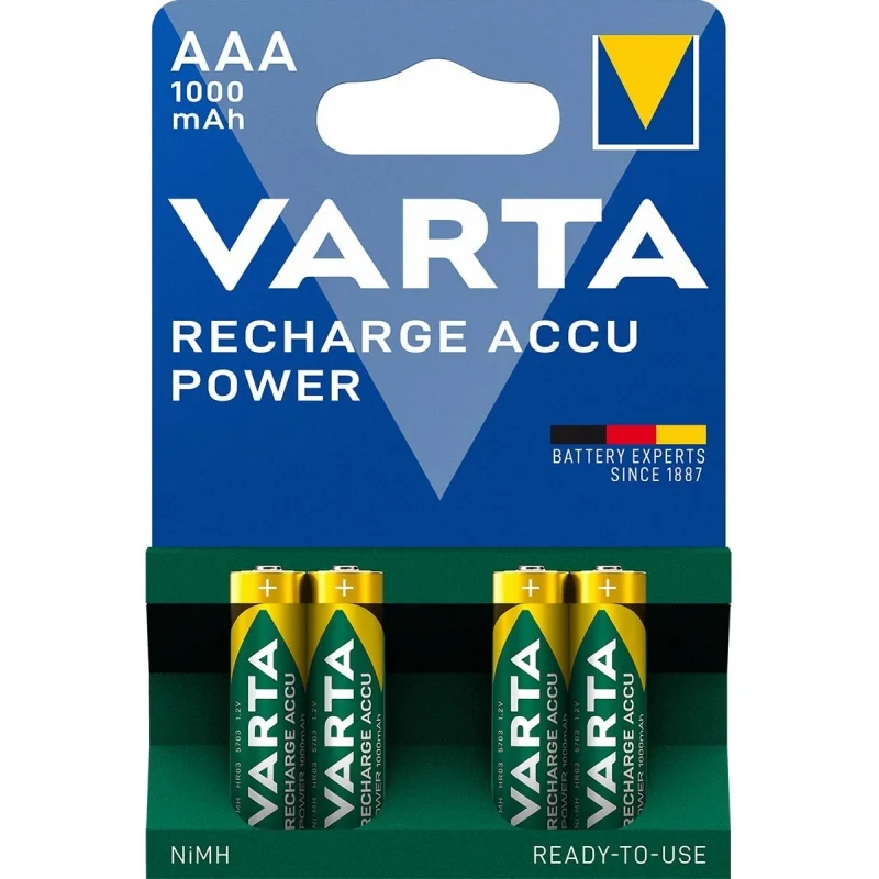 Pilas Recargables AAA Varta