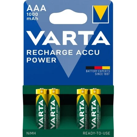 Pilas Recargables AAA Varta